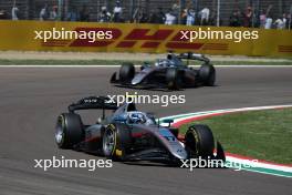 Paul Aron (EST) Hitech Pule-Eight. 18.05.2024. FIA Formula 2 Championship, Rd 4, Sprint Race, Imola, Italy, Saturday.