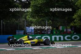 Kush Maini (IND) Invicta Racing. 19.05.2024. FIA Formula 2 Championship, Rd 4, Feature Race, Imola, Italy, Sunday.