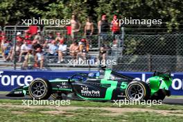 Zane Maloney (BRB) Rodin Motorsport. 30.08.2024. Formula 2 Championship, Rd 11, Monza, Italy, Friday.