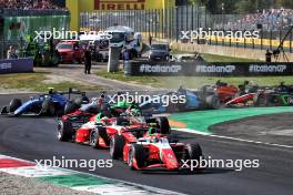 Andrea Kimi Antonelli (ITA) Prema Racing at the start of the race. 01.09.2024. Formula 2 Championship, Rd 11, Feature Race, Monza, Italy, Sunday.