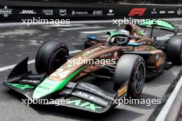 Joshua Durksen (PAR) AIX Racing. 24.05.2024. FIA Formula 2 Championship, Rd 5, Qualifying Day, Monte Carlo, Monaco, Friday.