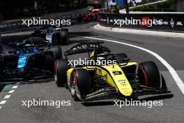 Kush Maini (IND) Invicta Racing. 25.05.2024. FIA Formula 2 Championship, Rd 5, Monte Carlo, Monaco, Sprint Race, Saturday.