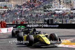 Kush Maini (IND) Invicta Racing. 26.05.2024. FIA Formula 2 Championship, Rd 5, Monte Carlo, Monaco, Feature Race, Sunday.