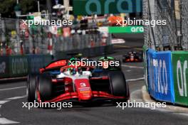 Oliver Bearman (GBR) Prema Racing. 26.05.2024. FIA Formula 2 Championship, Rd 5, Monte Carlo, Monaco, Feature Race, Sunday.