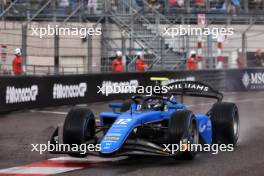 Franco Colapinto (ARG) MP Motorsport. 23.05.2024. FIA Formula 2 Championship, Rd 5, Practice Day, Monte Carlo, Monaco, Thursday.