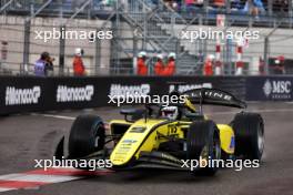 Kush Maini (IND) Invicta Racing. 23.05.2024. FIA Formula 2 Championship, Rd 5, Practice Day, Monte Carlo, Monaco, Thursday.