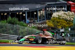 Joshua Dufek (AUT) AIX Racing. 27.07.2024. Formula 3 Championship, Rd 9, Sprint Race, Spa-Francorchamps, Belgium, Saturday.
