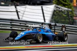 Luke Browning (GBR) Hitech Pulse-Eight. 27.07.2024. Formula 3 Championship, Rd 9, Sprint Race, Spa-Francorchamps, Belgium, Saturday.