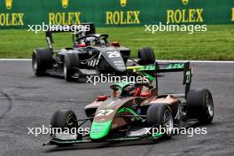 Nikita Bedrin (ITA) AIX Racing. 27.07.2024. Formula 3 Championship, Rd 9, Sprint Race, Spa-Francorchamps, Belgium, Saturday.