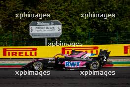 Gabriele Mini (ITA) Prema Racing. 28.07.2024. Formula 3 Championship, Rd 9, Feature Race, Spa-Francorchamps, Belgium, Sunday.