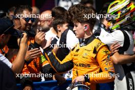 Alexander Dunne (IRE) MP Motorsport celebrates his second position in parc ferme. 22.06.2024. FIA Formula 3 Championship, Rd 5, Sprint Race, Barcelona, Spain, Saturday.