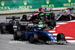 Luke Browning (GBR) Hitech Pulse-Eight. 22.06.2024. FIA Formula 3 Championship, Rd 5, Sprint Race, Barcelona, Spain, Saturday.