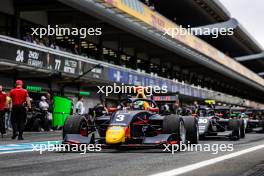 Arvid Lindblad (GBR) Prema Racing. 23.06.2024. FIA Formula 3 Championship, Rd 5, Feature Race, Barcelona, Spain, Sunday.