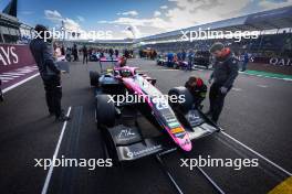 Nikola Tsolov (BGR) ART Grand Prix on the grid. 06.07.2024. FIA Formula 3 Championship, Rd 7, Sprint Race, Silverstone, England, Saturday.