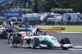 Matias Zagazeta (PER) Jenzer Motorsport. 06.07.2024. FIA Formula 3 Championship, Rd 7, Sprint Race, Silverstone, England, Saturday.