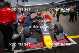 Arvid Lindblad (GBR) Prema Racing. 07.07.2024. FIA Formula 3 Championship, Rd 7, Feature Race, Silverstone, England, Sunday.
