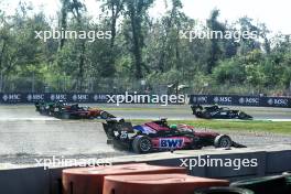 Nikola Tsolov (BGR) ART Grand Prix runs wide. 31.08.2024. Formula 3 Championship, Rd 10, Sprint Race, Monza, Italy, Saturday.