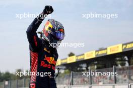 Race winner Tim Tramnitz (GER) MP Motorsport celebrates in parc ferme. 31.08.2024. Formula 3 Championship, Rd 10, Sprint Race, Monza, Italy, Saturday.