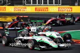 Matias Zagazeta (PER) Jenzer Motorsport and Max Esterson (USA) Jenzer Motorsport. 31.08.2024. Formula 3 Championship, Rd 10, Sprint Race, Monza, Italy, Saturday.