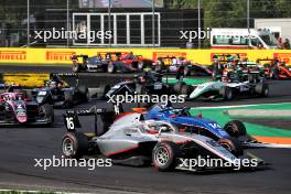 Cian Shields (GBR) Hitech Pulse-Eight. 31.08.2024. Formula 3 Championship, Rd 10, Sprint Race, Monza, Italy, Saturday.