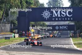 Sami Meguetounif (FRA) Trident. 31.08.2024. Formula 3 Championship, Rd 10, Sprint Race, Monza, Italy, Saturday.