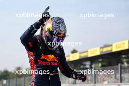 Race winner Tim Tramnitz (GER) MP Motorsport celebrates in parc ferme. 31.08.2024. Formula 3 Championship, Rd 10, Sprint Race, Monza, Italy, Saturday.