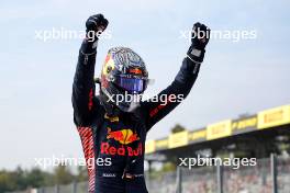 Race winner Tim Tramnitz (GER) MP Motorsport celebrates in parc ferme. 31.08.2024. Formula 3 Championship, Rd 10, Sprint Race, Monza, Italy, Saturday.