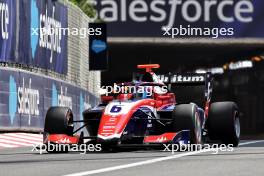 Santiago Ramos (MEX) Trident. 24.05.2024. FIA Formula 3 Championship, Rd 4, Monte Carlo, Monaco, Friday.