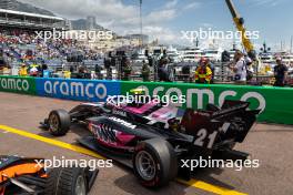 Sophia Floersch (GER) Van Amersfoort Racing. 24.05.2024. FIA Formula 3 Championship, Rd 4, Monte Carlo, Monaco, Friday.