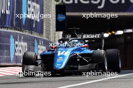 Luke Browning (GBR) Hitech Pulse-Eight. 24.05.2024. FIA Formula 3 Championship, Rd 4, Monte Carlo, Monaco, Friday.