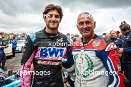Jack Doohan (AUS), Alpine F1 Team  with Mick Doohan (AUS). 12-14.07.2024 Goodwood Festival of Speed, Goodwood, England