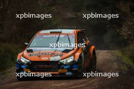 James Williams (GBR), Hyundai i20 R2, 4th Place, 13.4.2024. Severn Valley Rally, British Rally Championship, Llandrindod Wells, Wales