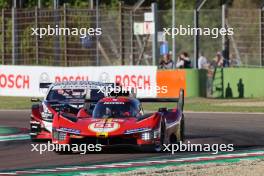 James Calado (GBR) / Alessandro Pier Guidi (ITA) / Antonio Giovinazzi (ITA) #51 AF Corse Ferrari 499P. 20.04.2024. FIA World Endurance Championship, Round 2, 6 Hours of Imola, Imola, Italy, Saturday.