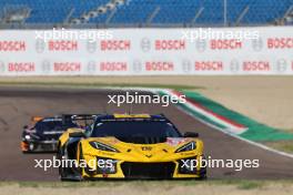 Tom Van Rompuy (BEL) / Rui Andrade (POR) / Charlie Eastwood (IRE) #81 TF Sport Corvette Z06 LMGT3.R. 20.04.2024. FIA World Endurance Championship, Round 2, 6 Hours of Imola, Imola, Italy, Saturday.