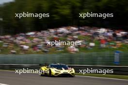 Claudio Schiavoni (ITA) / Matteo Cressoni (ITA) / Franck Perera (FRA) #60 Iron Lynx Lamborghini Huracan LMGT3 Evo2. 11.05.2024. FIA World Endurance Championship, Rd 3, Six Hours of Spa, Spa Francorchamps, Belgium.