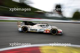 Jenson Button (GBR) / Philip Hanson (GBR) / Oliver Rasmussen (DEN) #38 Hertz Team Jota Porsche 963. 10.05.2024. FIA World Endurance Championship, Rd 3, Six Hours of Spa, Spa Francorchamps, Belgium.