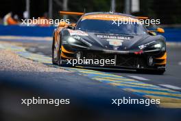 James Cottingham (GBR) / Nicolas Costa (BRA) / Gregoire Saucy (SUI) #59 United Autosports McLaren 720S LMGT3 Evo. 12.06.2024. FIA World Endurance Championship, Round 4, Le Mans 24 Hours, Practice and Qualifying, Le Mans, France, Wednesday.