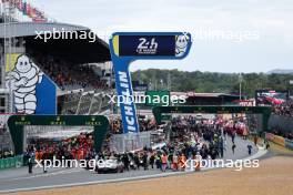 The grid before the start of the race. 15.06.2024. FIA World Endurance Championship, Round 4, Le Mans 24 Hours, Race, Le Mans, France, Saturday.