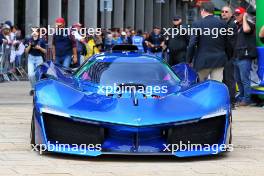 Alpine Alpenglow Hy4, concept car. 14.06.2024. FIA World Endurance Championship, Round 4, Le Mans 24 Hours, Parade, Le Mans, France, Friday.