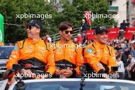 James Cottingham (GBR) / Nicolas Costa (BRA) / Gregoire Saucy (SUI) #59 United Autosports McLaren 720S LMGT3 Evo. 14.06.2024. FIA World Endurance Championship, Round 4, Le Mans 24 Hours, Parade, Le Mans, France, Friday.