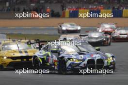 Ahmad Al Harthy (OMN) / Valentino Rossi (ITA) / Maxime Martin (BEL) #46 Team WRT BMW M4 LMGT3 . 15.06.2024. FIA World Endurance Championship, Round 4, Le Mans 24 Hours, Race, Le Mans, France, Saturday.