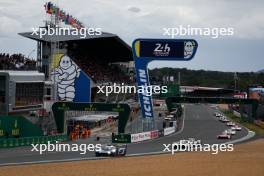 Nicolas Lapierre (FRA) / Mick Schumacher (GER) / Mathieu Vaxiviere (FRA) #36 Alpine Endurance Team Alpine A424. 15.06.2024. FIA World Endurance Championship, Round 4, Le Mans 24 Hours, Race, Le Mans, France, Saturday.