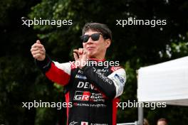 Kamui Kobayashi (JPN) Toyota Gazoo Racing. 14.06.2024. FIA World Endurance Championship, Round 4, Le Mans 24 Hours, Parade, Le Mans, France, Friday.