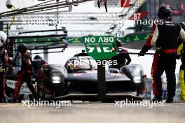 Jose Maria Lopez (ARG) / Kamui Kobayashi (JPN) / Nyck de Vries (NLD) #07 Toyota Gazoo Racing Toyota GR010 Hybrid. 13.06.2024. FIA World Endurance Championship, Round 4, Le Mans 24 Hours, Practice and Qualifying, Le Mans, France, Thursday.