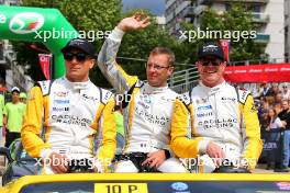 Sebastien Bourdais (FRA) / Renger Van der Zande (NLD) / Scott Dixon (NZL) #03 Cadillac Racing Cadillac V-Series.R. 14.06.2024. FIA World Endurance Championship, Round 4, Le Mans 24 Hours, Parade, Le Mans, France, Friday.