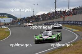 Mirko Bortolotti (ITA) / Edoardo Mortara (ITA) / Daniil Kvyat (RUS) #63 Iron Lynx Lamborghini SC63. 15.06.2024. FIA World Endurance Championship, Round 4, Le Mans 24 Hours, Race, Le Mans, France, Saturday.