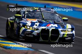 Ahmad Al Harthy (OMN) / Valentino Rossi (ITA) / Maxime Martin (BEL) #46 Team WRT BMW M4 LMGT3 . 12.06.2024. FIA World Endurance Championship, Round 4, Le Mans 24 Hours, Practice and Qualifying, Le Mans, France, Wednesday.