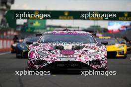 Sarah Bovy (BEL) / Rahel Frey (SUI) / Michelle Gatting (DEN) #85 Iron Dames Lamborghini Huracan LMGT3 Evo2. 11.06.2024. FIA World Endurance Championship, Round 4, Le Mans 24 Hours, Preview, Le Mans, France, Tuesday.