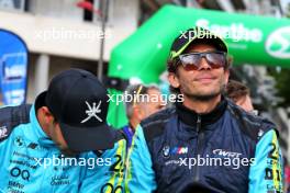 Ahmad Al Harthy (OMN) / Valentino Rossi (ITA) #46 Team WRT BMW M4 LMGT3 . 14.06.2024. FIA World Endurance Championship, Round 4, Le Mans 24 Hours, Parade, Le Mans, France, Friday.