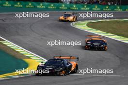 Joshua Caygill (GBR) / Nicolas Pino (CHL) / Marino Sato (JPN) #95 United Autosports McLaren 720S LMGT3 Evo. 14.07.2024. FIA World Endurance Championship, Round 5, Six Hours of Sao Paulo, Sao Paulo, Brazil.